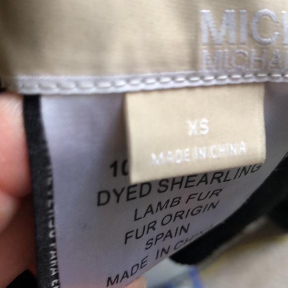 New Lamb Vest size XS Michael Kors - Picture 3 of 3